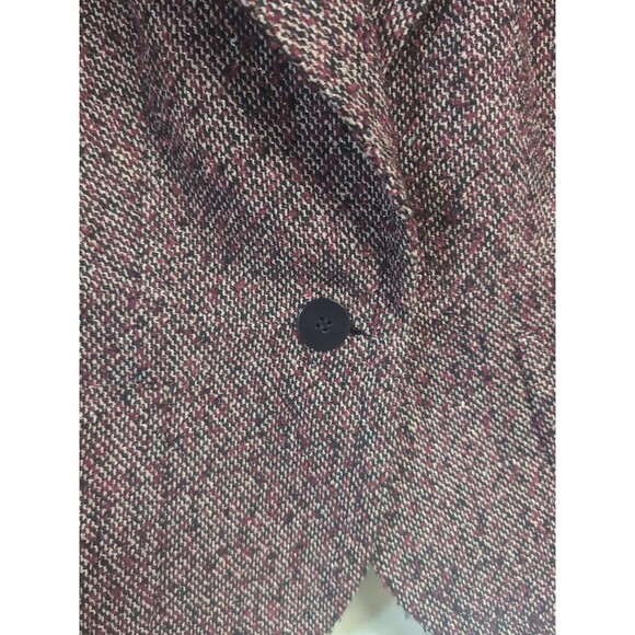 TALBOTS Women Textured Blazer Jacket with Pockets Size 16W - Picture 4 of 7